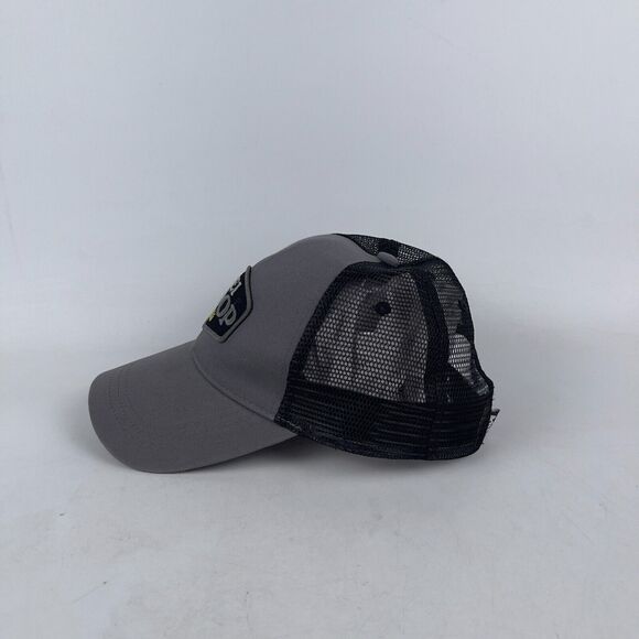 REI Co-op 1938‎ Trucker Hat Mens Gray Black Meshback Adjustable Snapback Cap - Picture 4 of 7